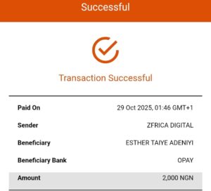 Payment Proof ZFRICA Answer and Win (6)