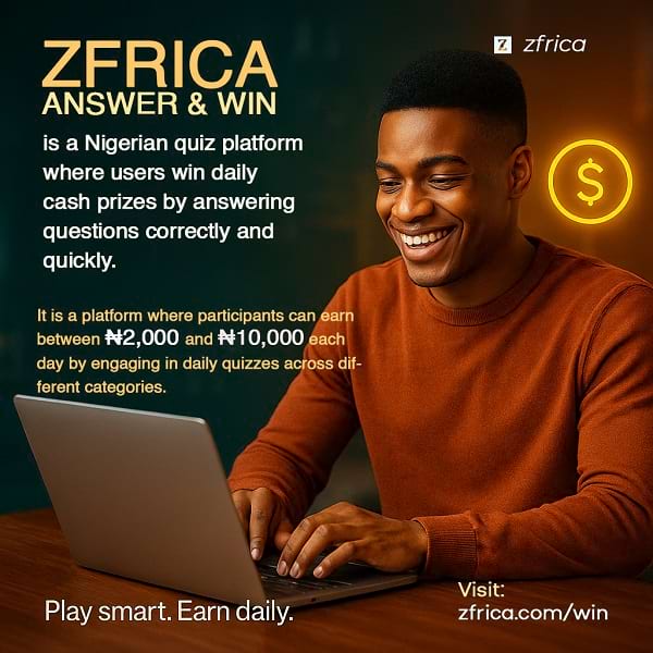 zfrica answer and win for quiz