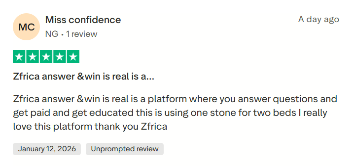 Trust pilot review 3