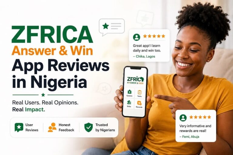 ZFRICA Answer & Win App Reviews
