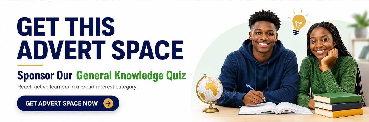 Advertise on General Knowledge Quiz on ZFRICA Answer & Win