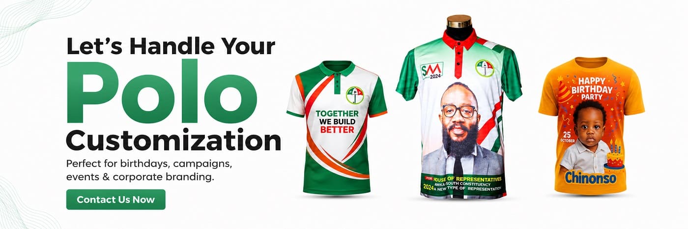 get polo design and printing services in nigeria