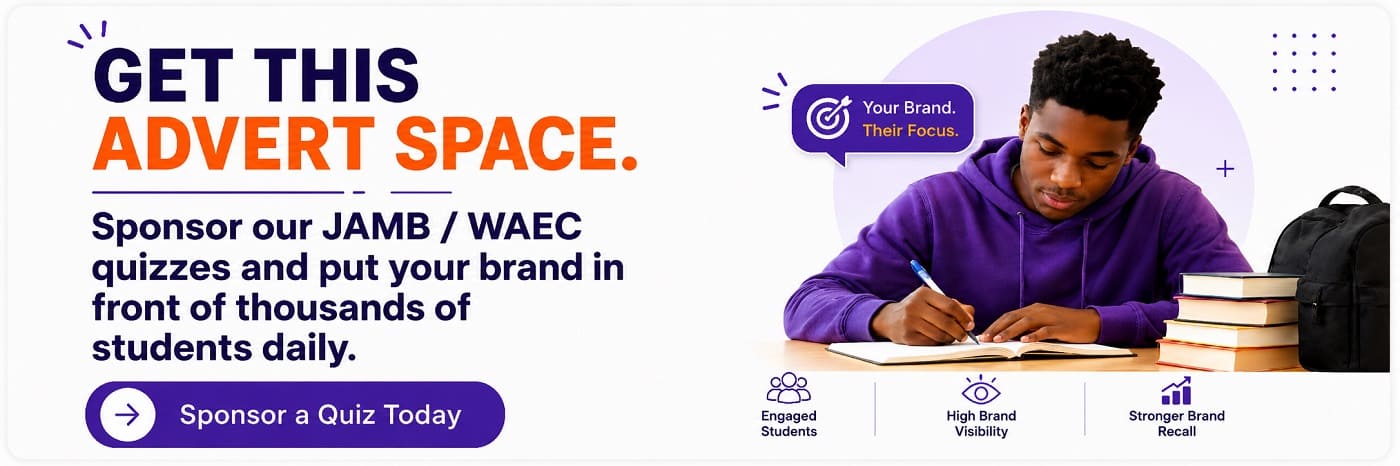 Advertise on JAMB and WAEC Quiz on ZFRICA Answer & Win