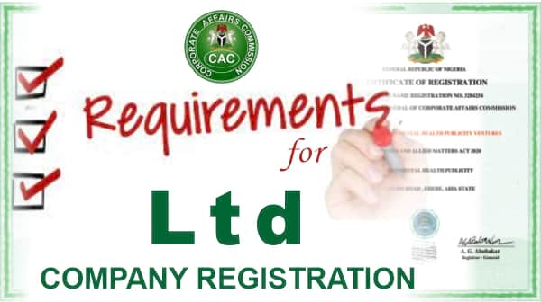 requirements for ltd company registration