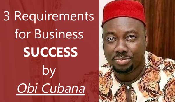 requirements for business success