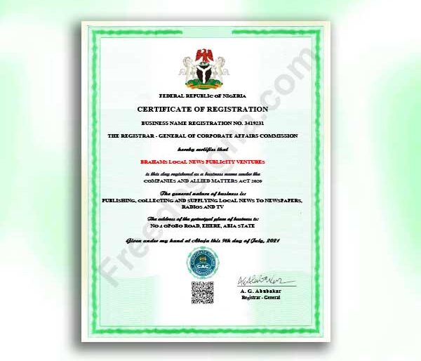 plc company registration