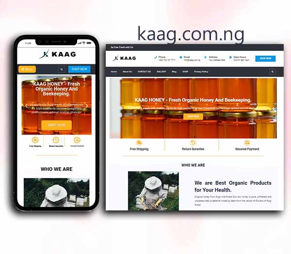 zfrica Kaag Website