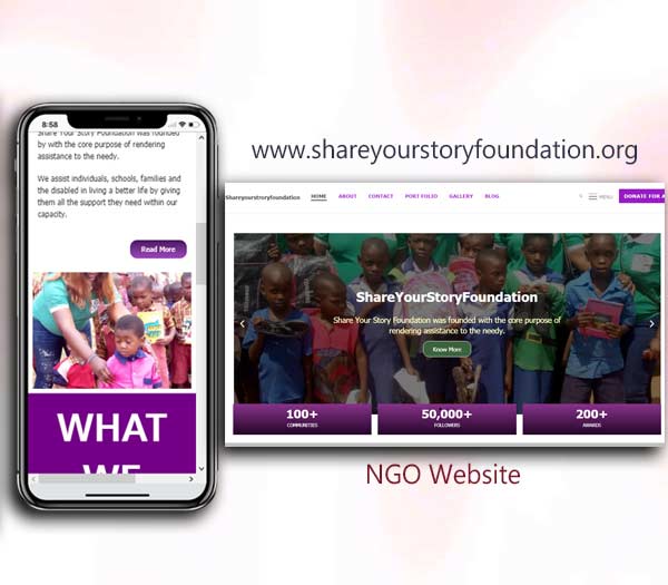 zfrica NGO website