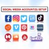 Social Media Account Setup