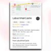 google map page for labuch hair by zfrica