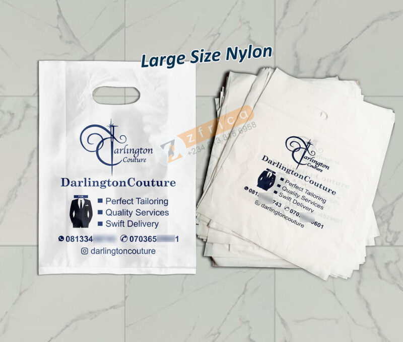 White Nylon Print customization