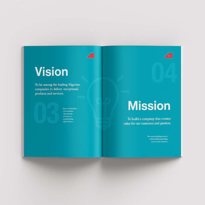 Company Profile Design and Printing (3)