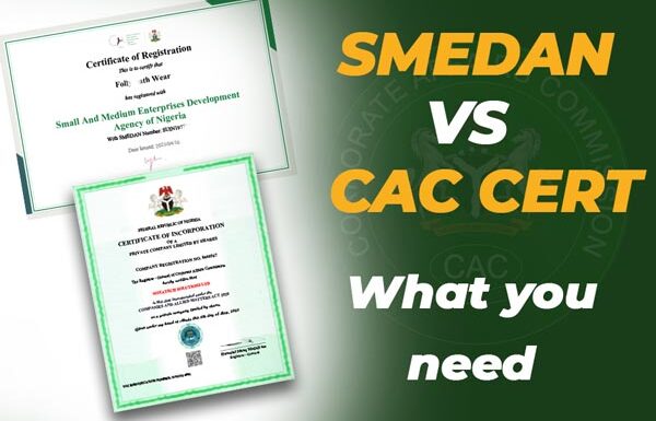 SMEDAN VS CAC CERTIFICATE