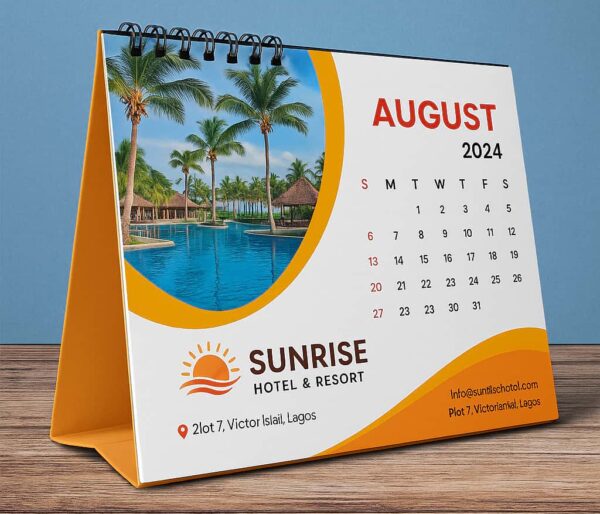 Table Calendar Design and Printing (1)