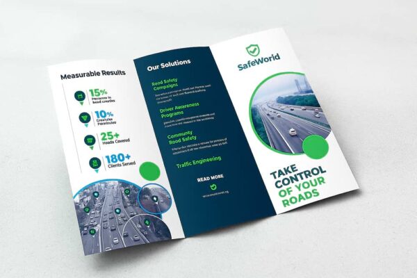 Tri-fold Brochure Design and Printing, Aba