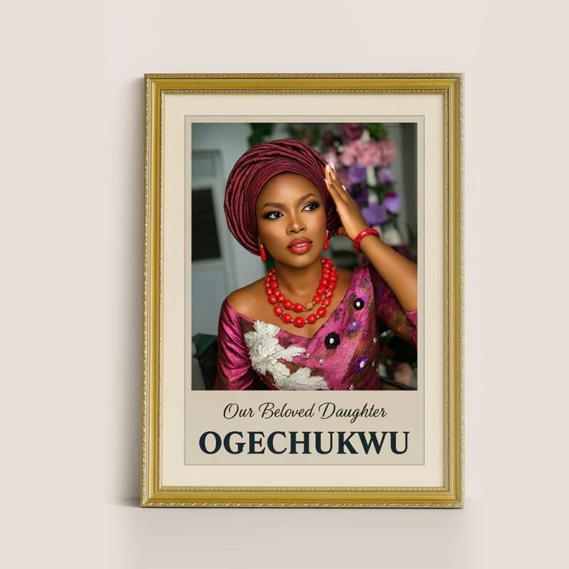 Customized Picture Frame Design and Printing, Aba, Nigeria (3)