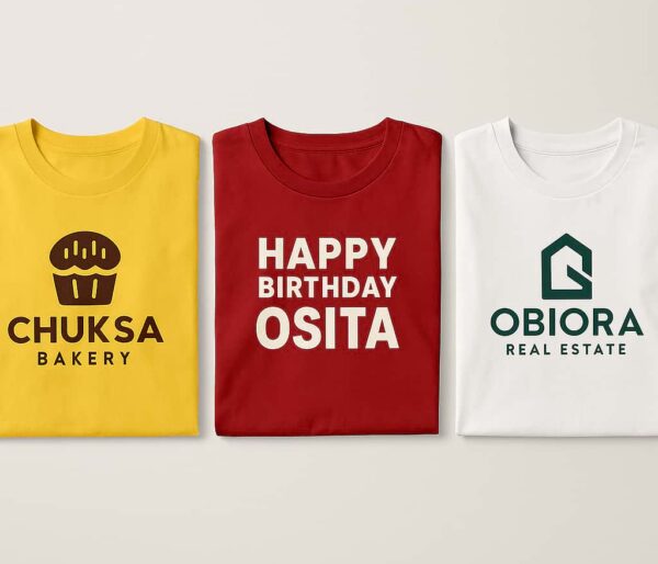 Customized T-shirt Design and Printing, Aba, Nigeria (2)