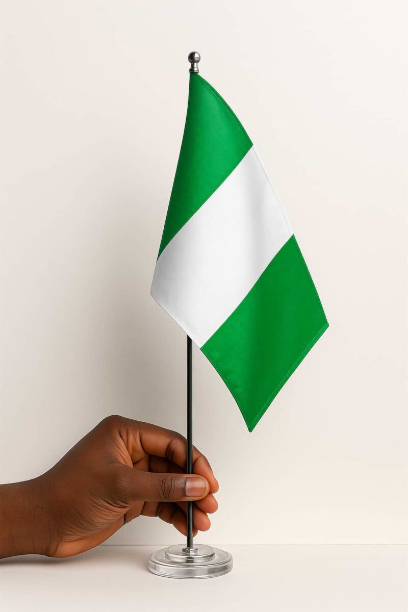 Hand and Table Flag Design and Printing, Aba, Nigeria
