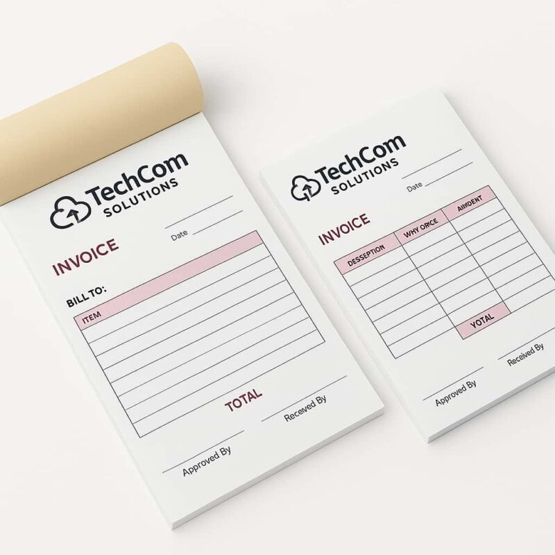 Invoice Booklet Design and Printing, Aba, Nigeria (1)