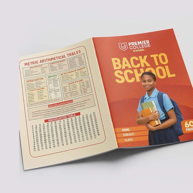 Notebook & Exercise Book Design and Printing, Aba (3)
