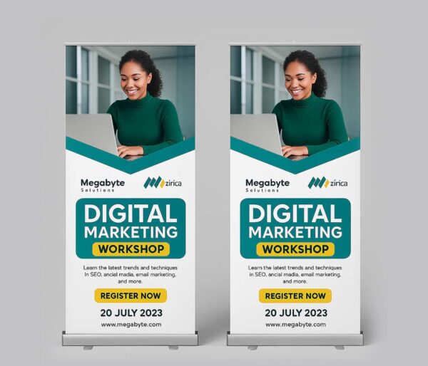 Rollup Banner Design and Printing (Big Base), Aba, Nigeria (1)