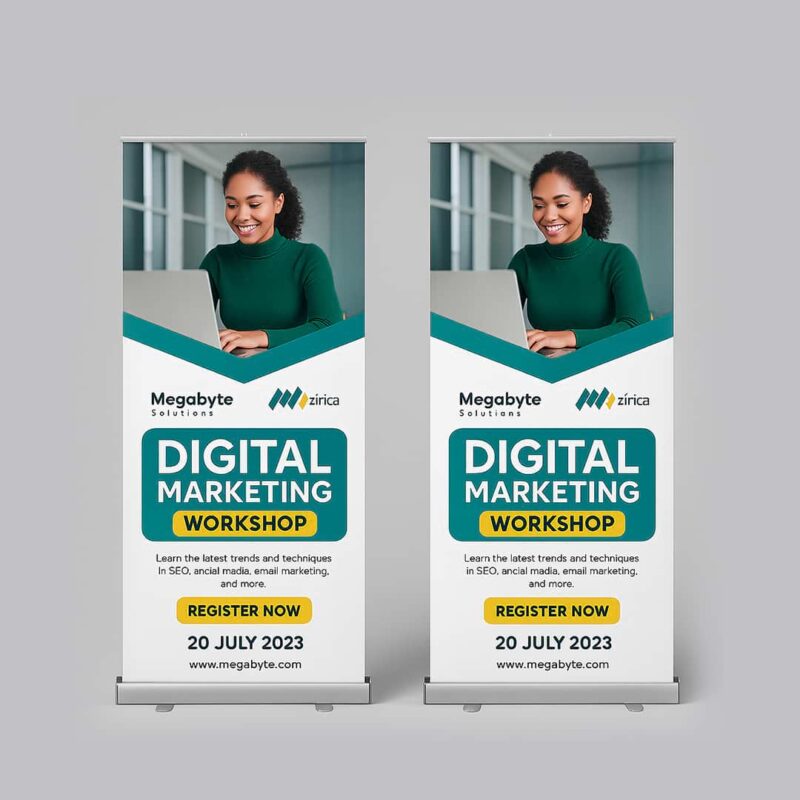 Rollup Banner Design and Printing (Big Base), Aba, Nigeria (1)