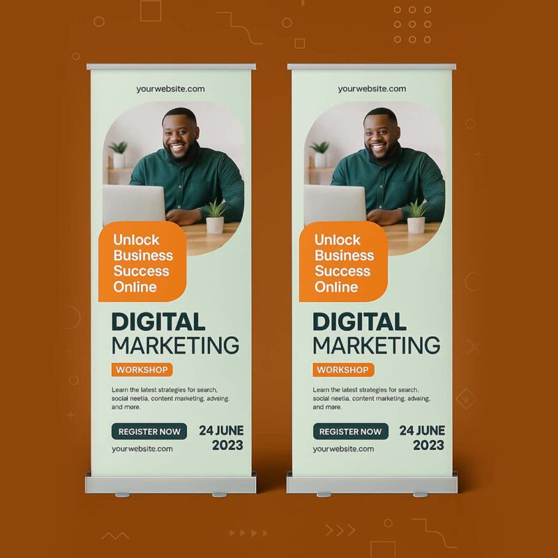 Rollup Banner Design and Printing (Big Base), Aba, Nigeria (2)