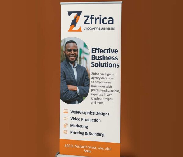 Rollup Banner Design and Printing (Small Base), Aba, Nigeria (2)