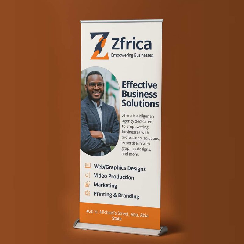 Rollup Banner Design and Printing (Small Base), Aba, Nigeria (2)